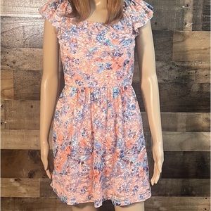 🟣AUW Floral Dress